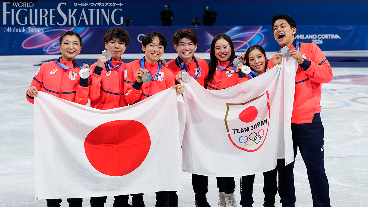 日本が2大会連続の価値ある団体銀メダル 佐藤駿が堂々の大舞台デビュー